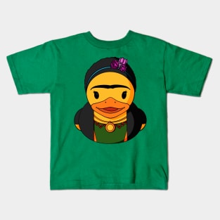 Frida Kahlo Rubber Duck Kids T-Shirt